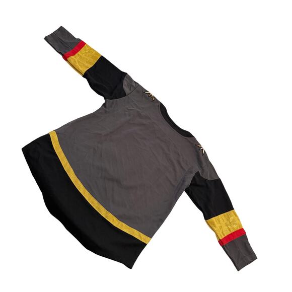 NHL Vegas Golden Knights VGK Kids Jersey sz Large black & gold hockey games - Picture 6 of 16
